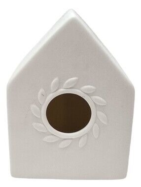 NWT 6in Ceramic #Birdhouse Home Shelf Decor Ready To Paint DIY Paintable Craft